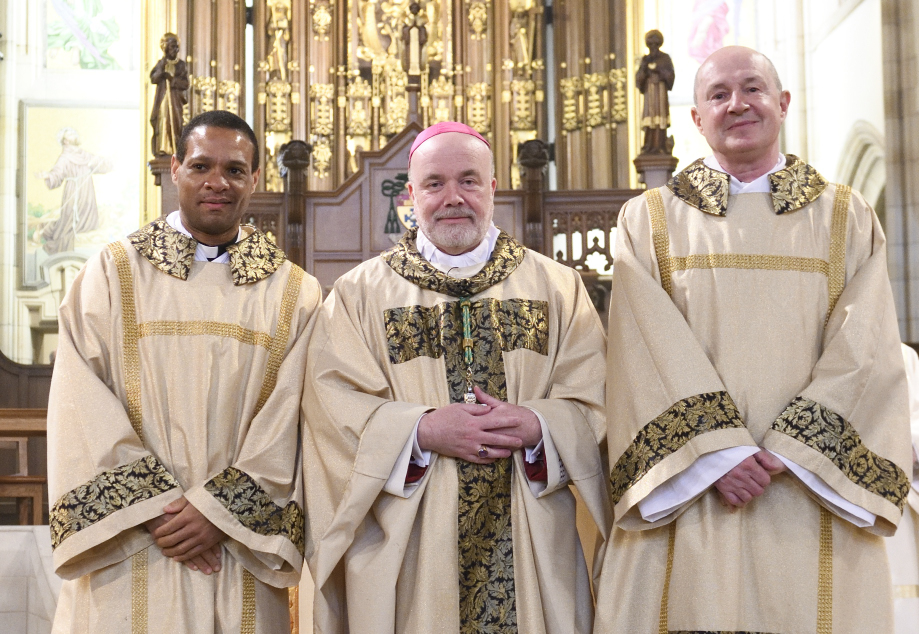 Onobun Simon Akhirebhu - Bishop Marcus Stock - Bernard Martin