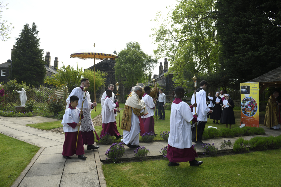 The annual Diocesan Eucharistic Procession