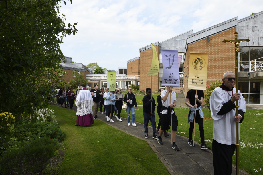 The annual Diocesan Eucharistic Procession