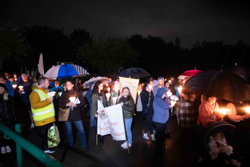 Batley Torchlight Procession