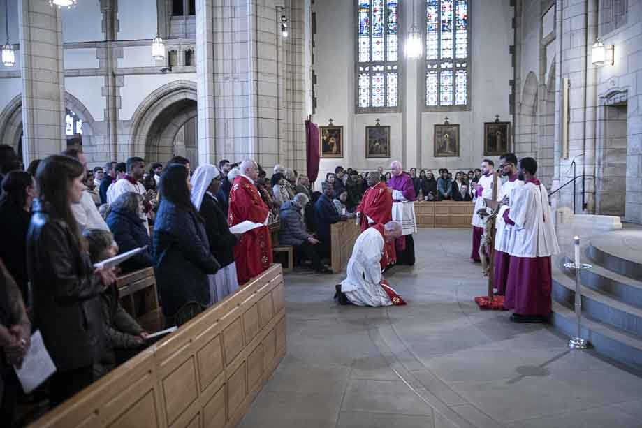 Bishop Marcus Venerate the Holy Cross